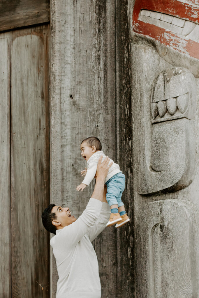 Vancouver Family Photography at Museum of Anthropology